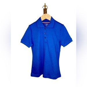 NWOT Pink/Blue Polo shirt Baby girl size 7